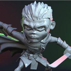 Chibi Robin 3D Printing Figurine | Assembly