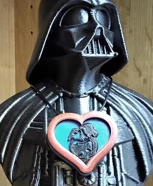 Mother with Daughter pendant or magnet