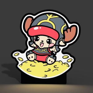 One Piece Chopper Lightbox LED Logo