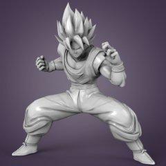 Goku 3D Printing Figurine | Assembly