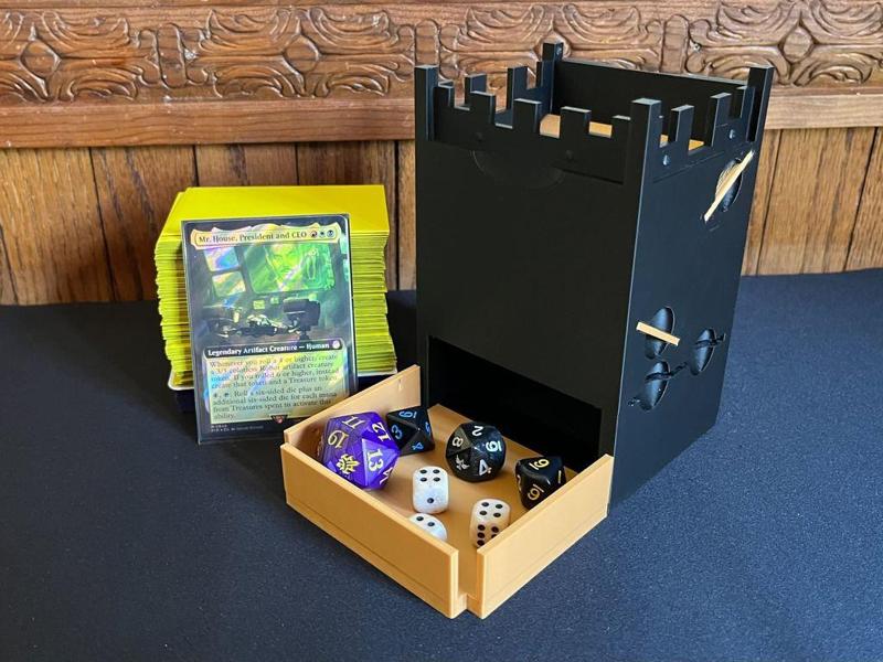 Convertible Deck Box Dice Tower