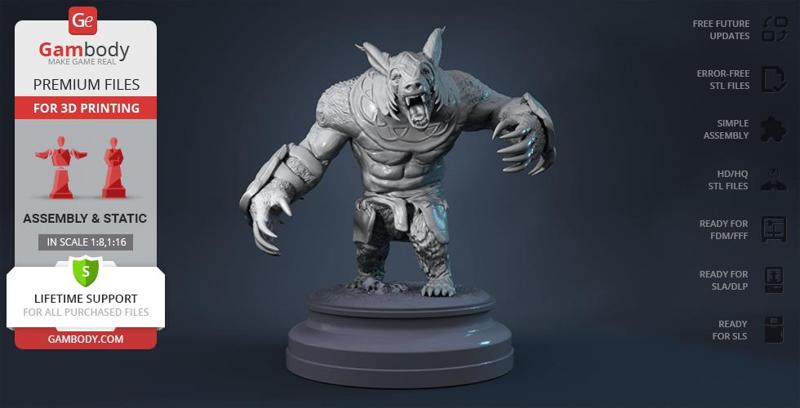 Ursa 3D Printing Figurine | Assembly