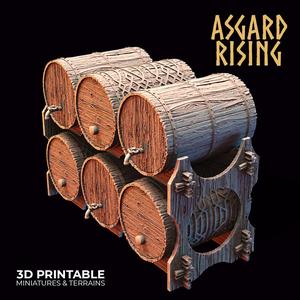 Barrel Rack (ver. A) /Pre-supported/