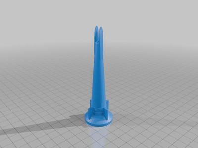 Silicone Caulking Nozzle with 4 mm gap