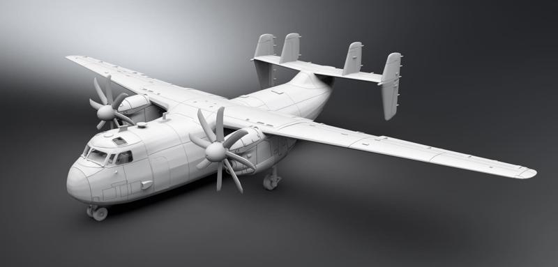 Grumman C2 Greyhound Scale model
