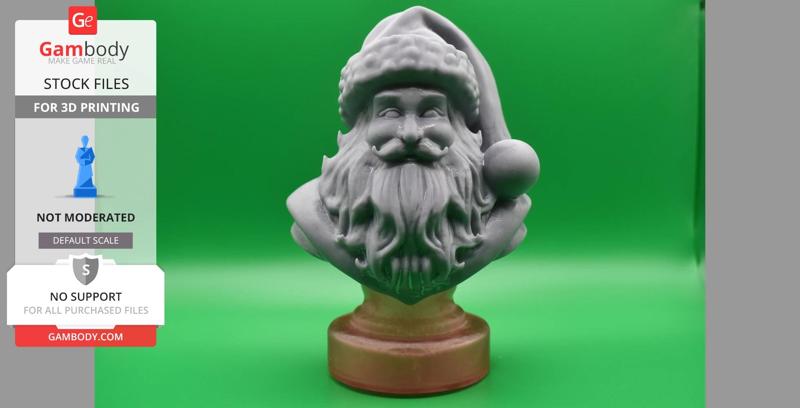 Santa Claus Bust