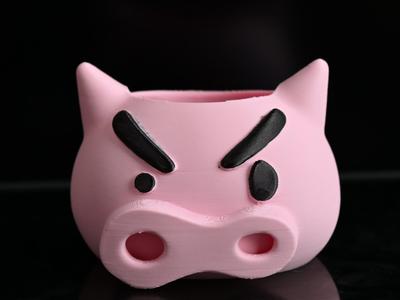 Chubby Left Gatekeeper – Pig Pen Holder/Trinket Box/Storage Box