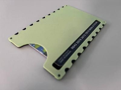 Single-card holder for travelcard/credit card/etc