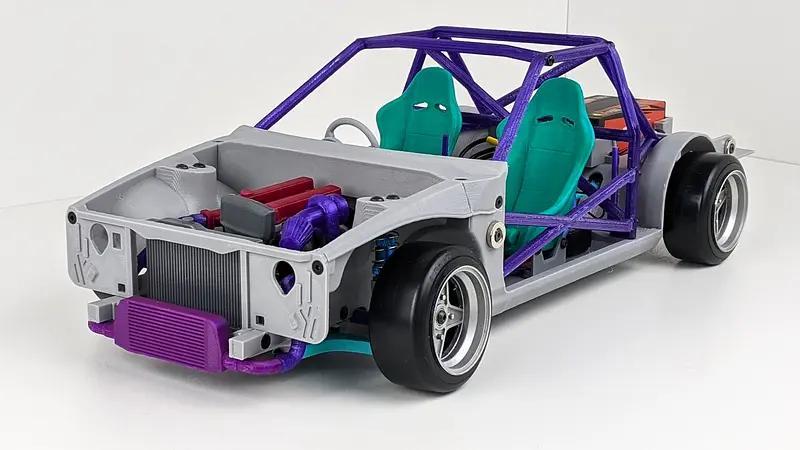 1:10 RC AE86 Drift Car chassis