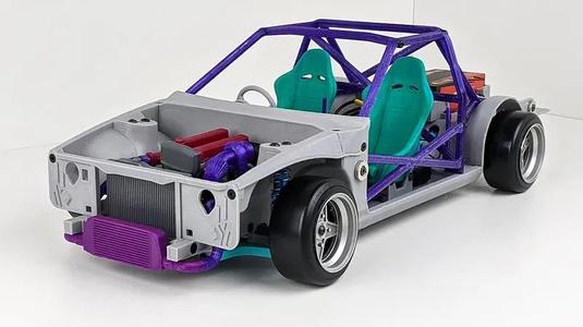 1:10 RC AE86 Drift Car chassis