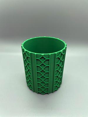 Pencil Holder Mata Pattern