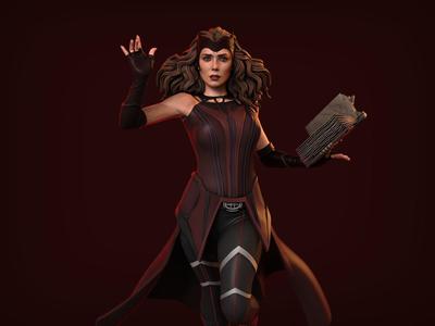 Scarlet Witch Movie Suit