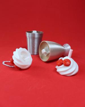 Cheerwine Float Fidget Clickers Keychain