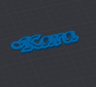 Name tag Kara
