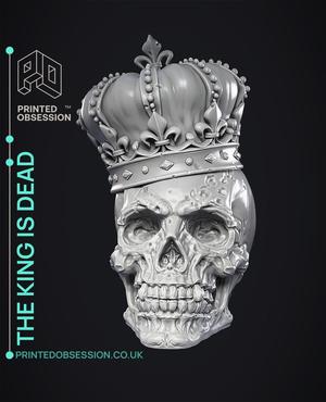 Skull with Crown – Home Decor