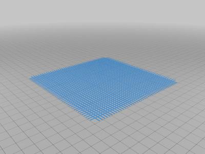 5×5 in. Makeshift Mesh for Fiberglass Applications