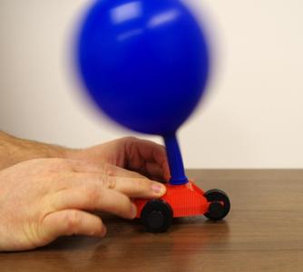 We Are 3D – Balloon Car