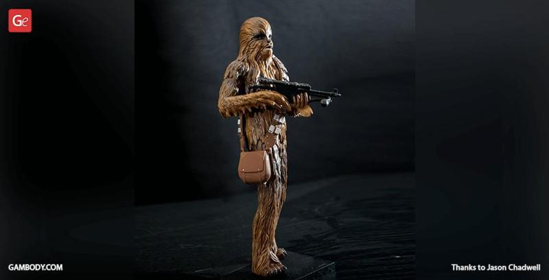 Chewbacca 3D Printing Figurine | Assembly