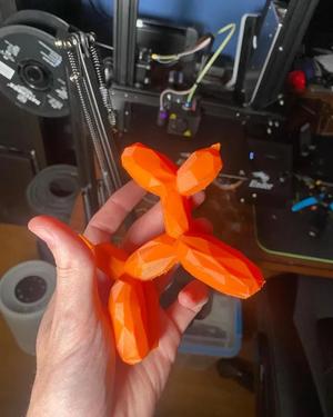 Low Poly Balloon Dog