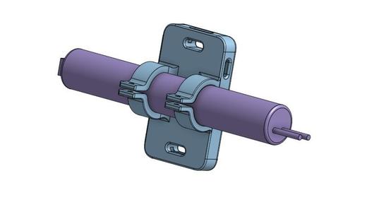 gas pump holder for RC gas fual tank