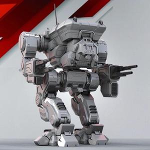 MWO Warhawk 3D Printing Model | Assembly + Action