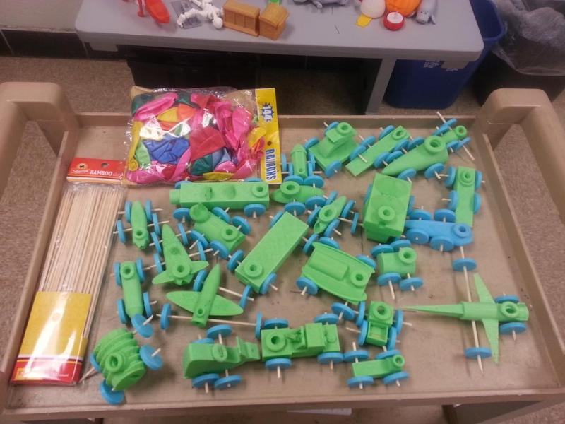 Balloon Powered Toy Car Project