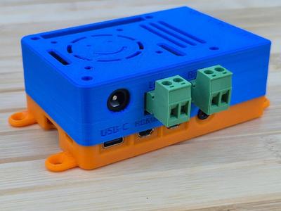 Raspberry Pi 4 & DigiAmp+ HAT Housing by Nerdiy.de