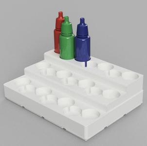 #Gridfinity Paint Shelf