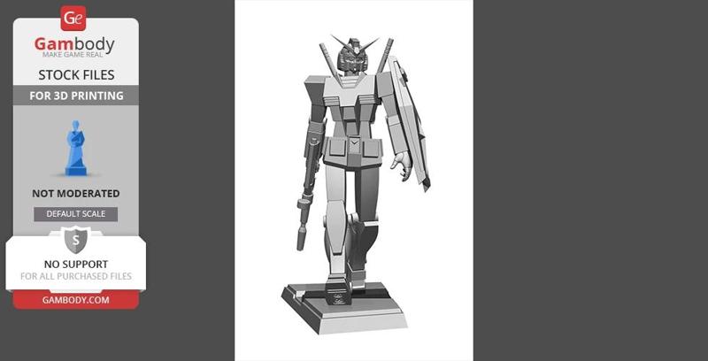 RX-78-2 Gundam 3D Printing Figurine
