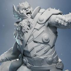 King Thor 3D Printing Figurine | Assembly