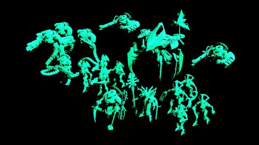 Undead Space Robots Full Army