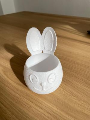 Easter Bunny Pot / Candy Bowl