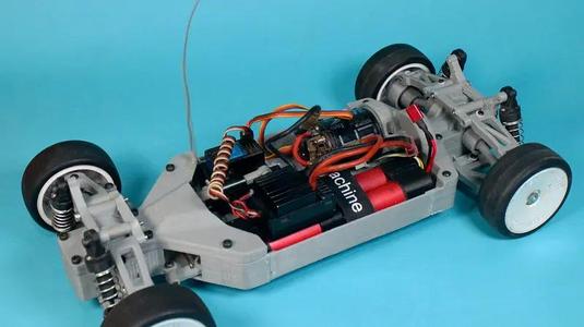 Fully 3D Printed RC Car chassis