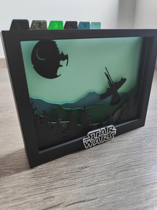 Star Wars Endor Shadow Box (A)