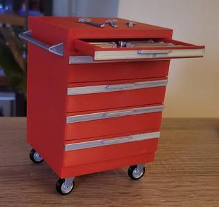 Workshop Trolley / Tool Cart, M 1 : 8
