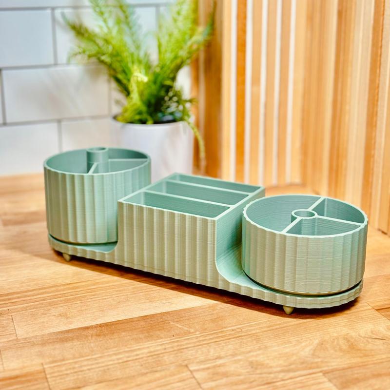Spinning Bathroom Organizer