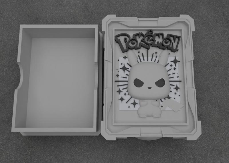 Pikachu Pokemon Card Storage