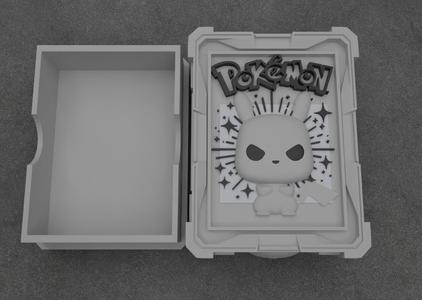 Pikachu Pokemon Card Storage