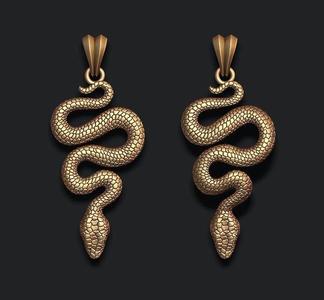 snake pendant