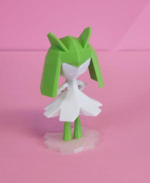Kirlia Low Poly