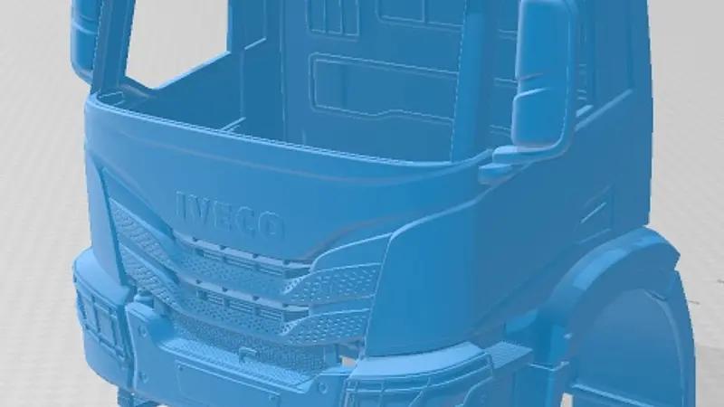 Iveco X-Way 2020 Printable Body Cabin Truck