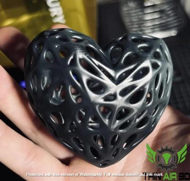 Voronoi | Low Poly Heart