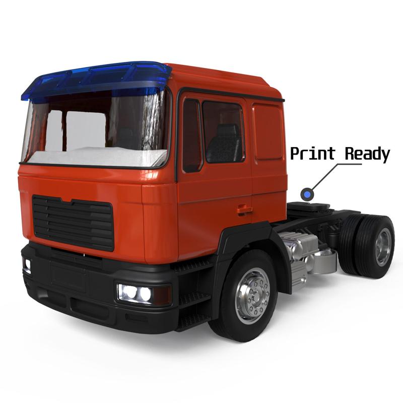 3d printer files German truck F2000 industrial