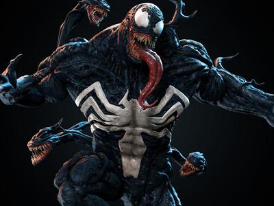 Venom Statue