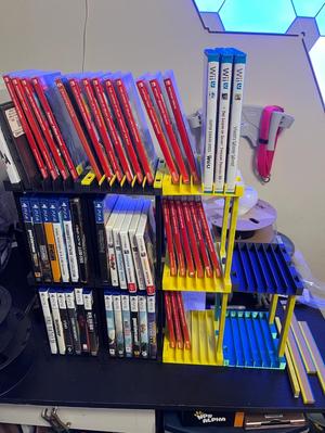 Modular Video Game/DVD Storage Shelf