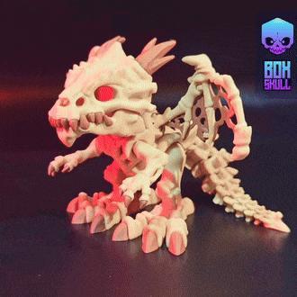 SKELETON DRAGON – FLEXI – ARTICULATED