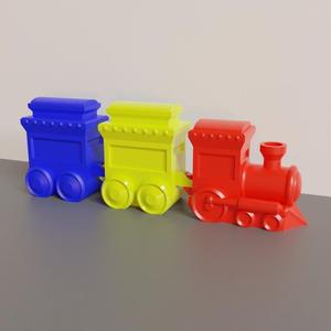 3d printer file modular train toy idea for fun