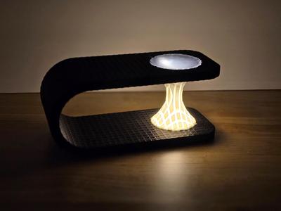 Wormhole Night Lamp – LED Lamp Kit 001
