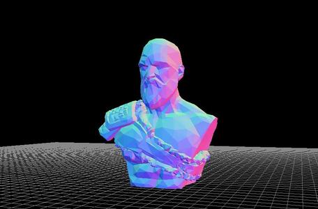 Kratos – Low Poly (Decoration)