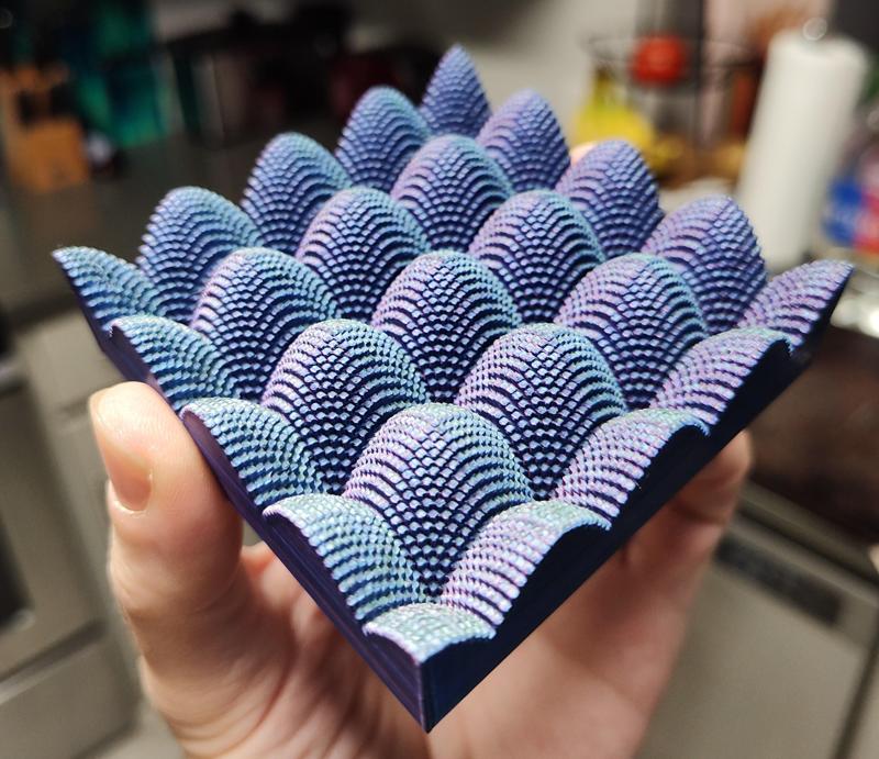 Parabolic Wave Grid Panel No. 1
